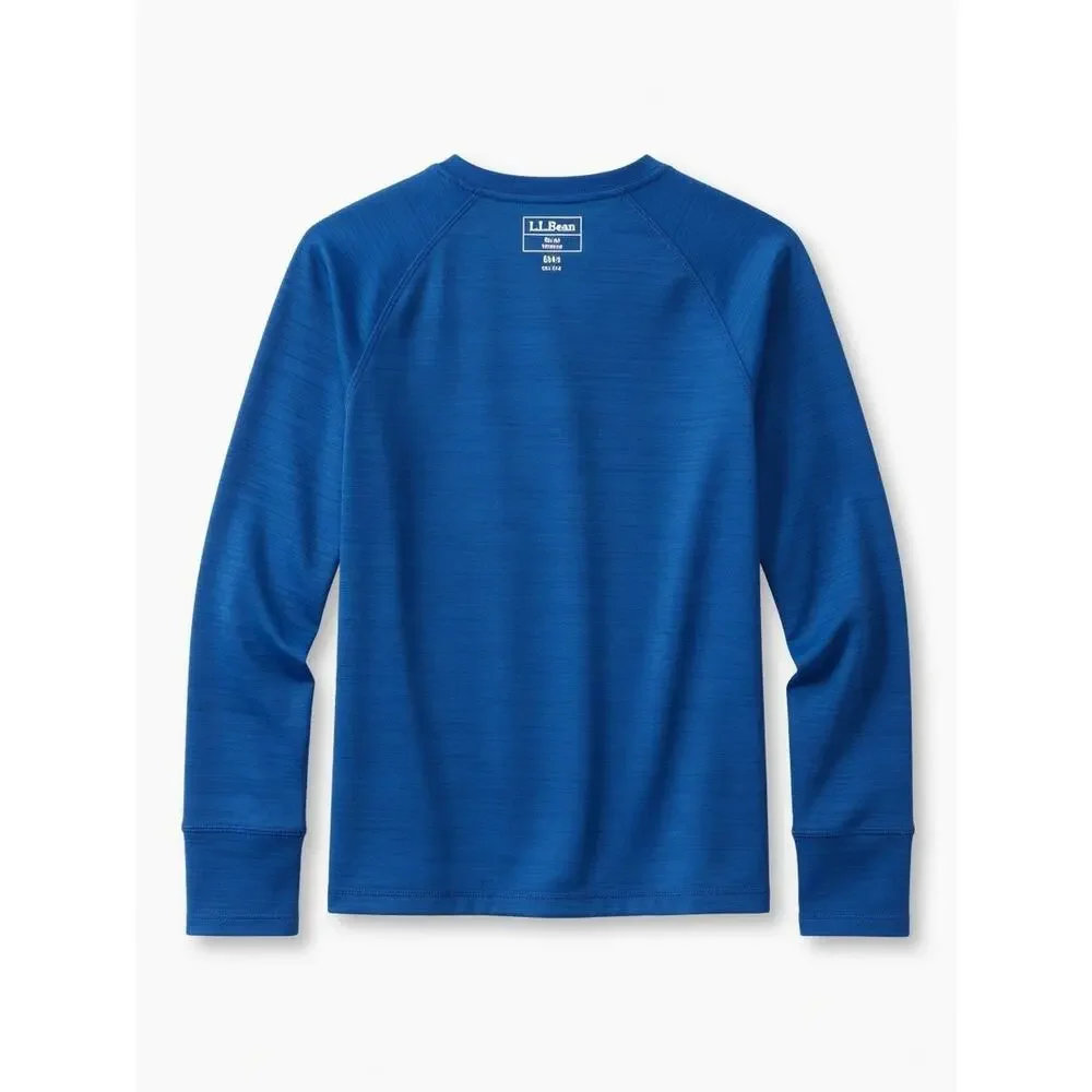 L.L.Bean Boys Long-Sleeve Performance Shirt – Size M (10-12)